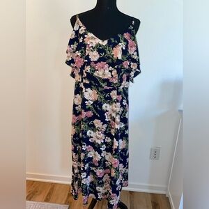 Spirit of Grace Floral Midi Dress - Size XL